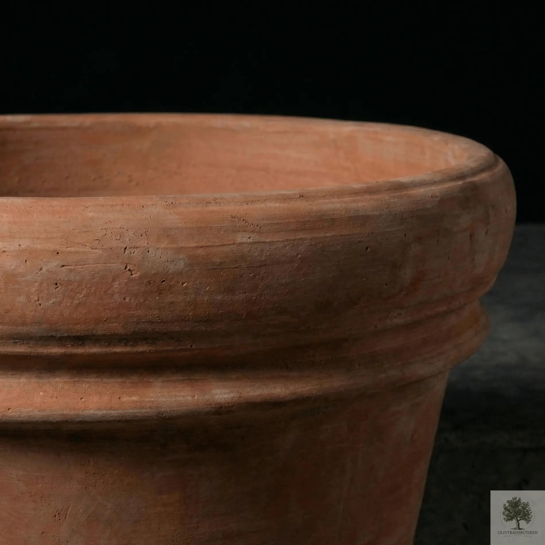 Kruka Terrakotta - Siena -  58 cm diameter - 50 cm höjd Olivträdsbutiken
