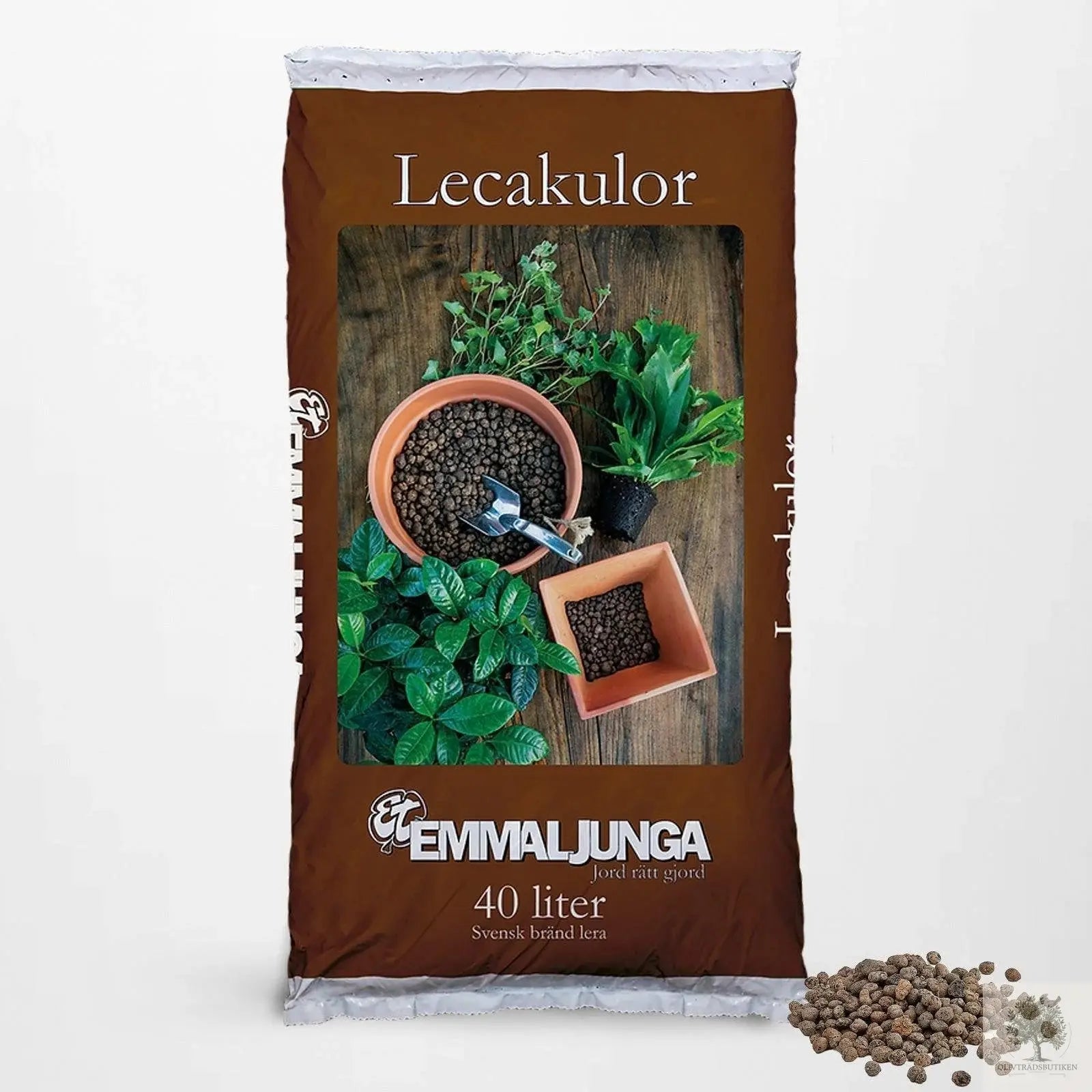 Lecakulor 8-14 mm - 40 l. Olivträdsbutiken