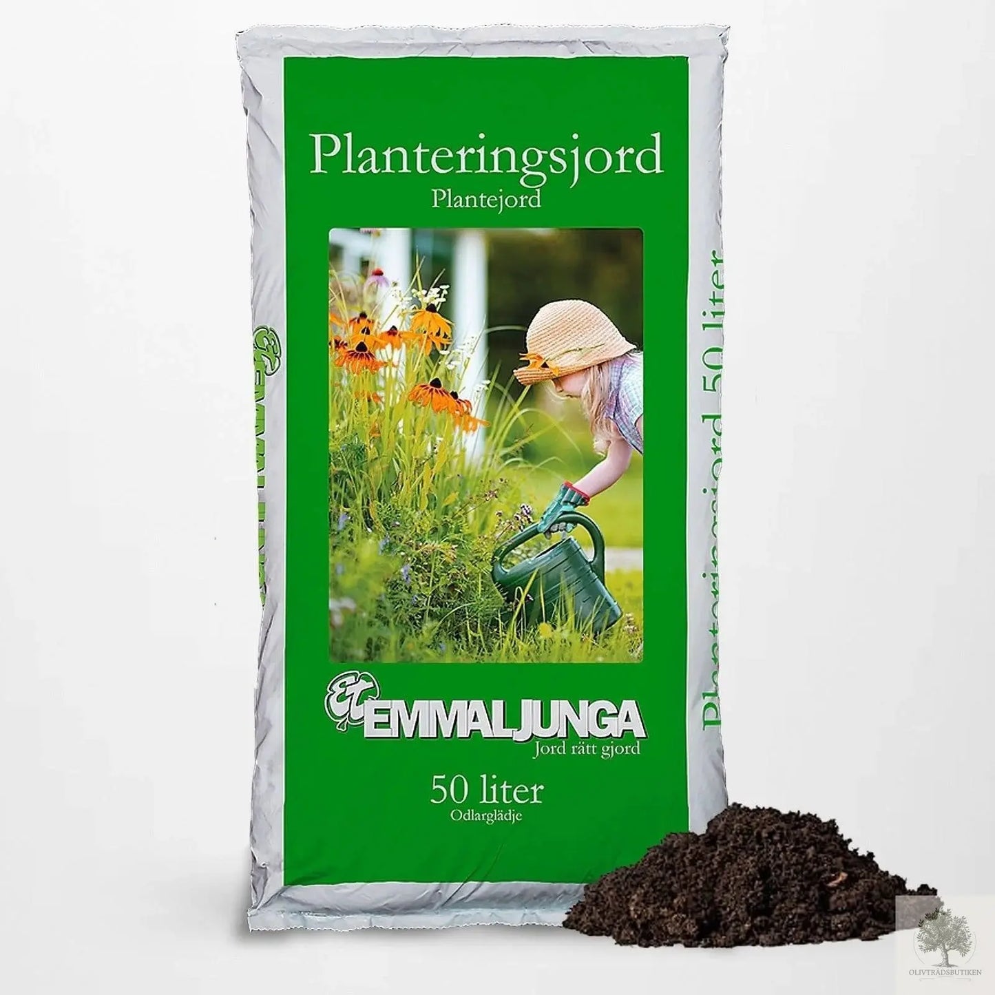 Planteringsjord - 50L Olivträdsbutiken