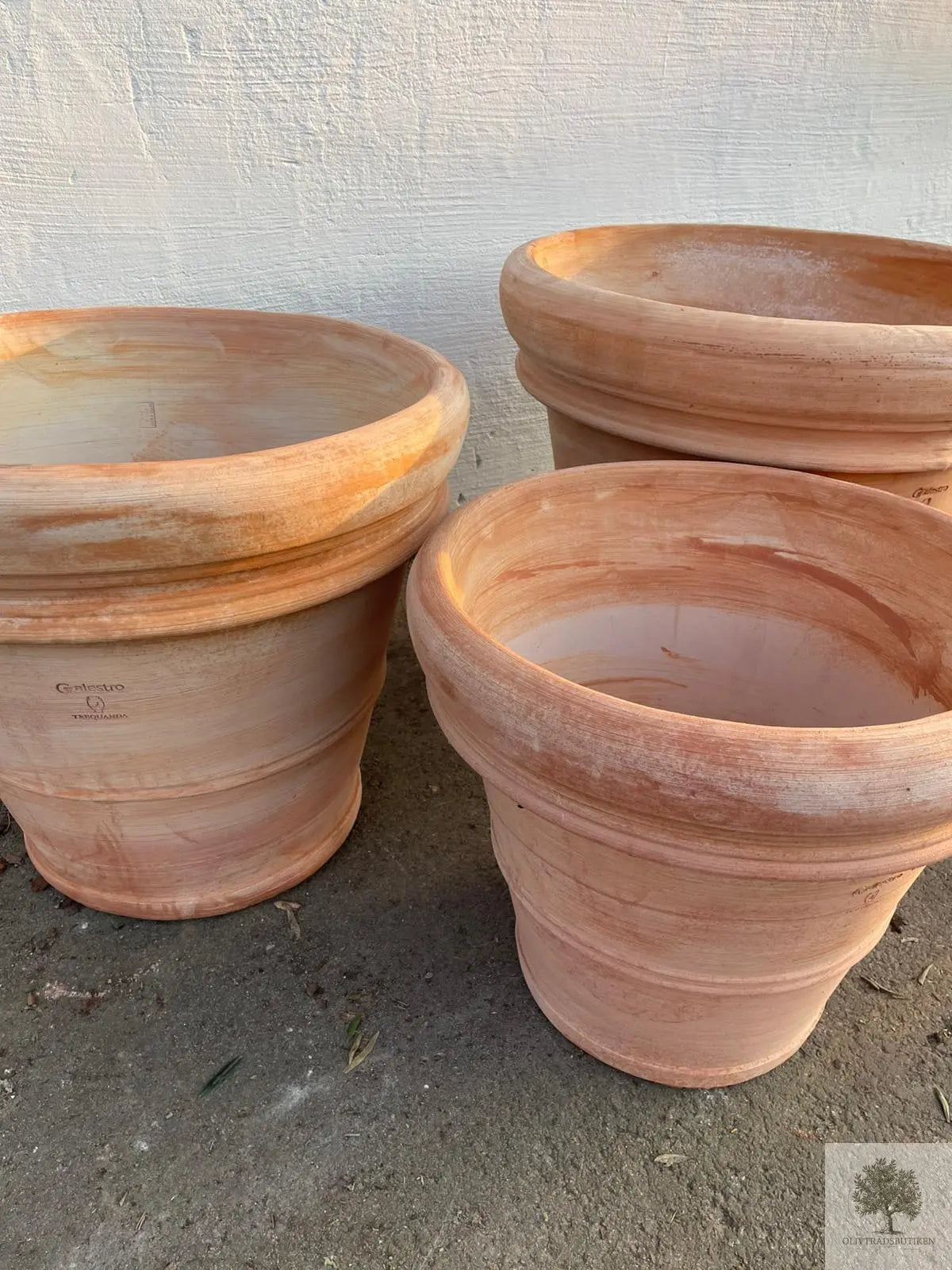 Terracottakruka - Toscana - 90 cm diameter - 71 cm höjd Olivträdsbutiken